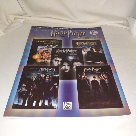 Selections from Harry Potter Instrumental Solos (Movies 1-5) 2007 PB used - Picture 1 of 6